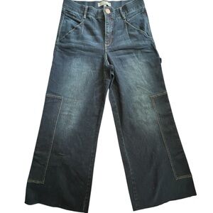 Wit & Wisdom Dark Blue wide leg Jeans Sz 10